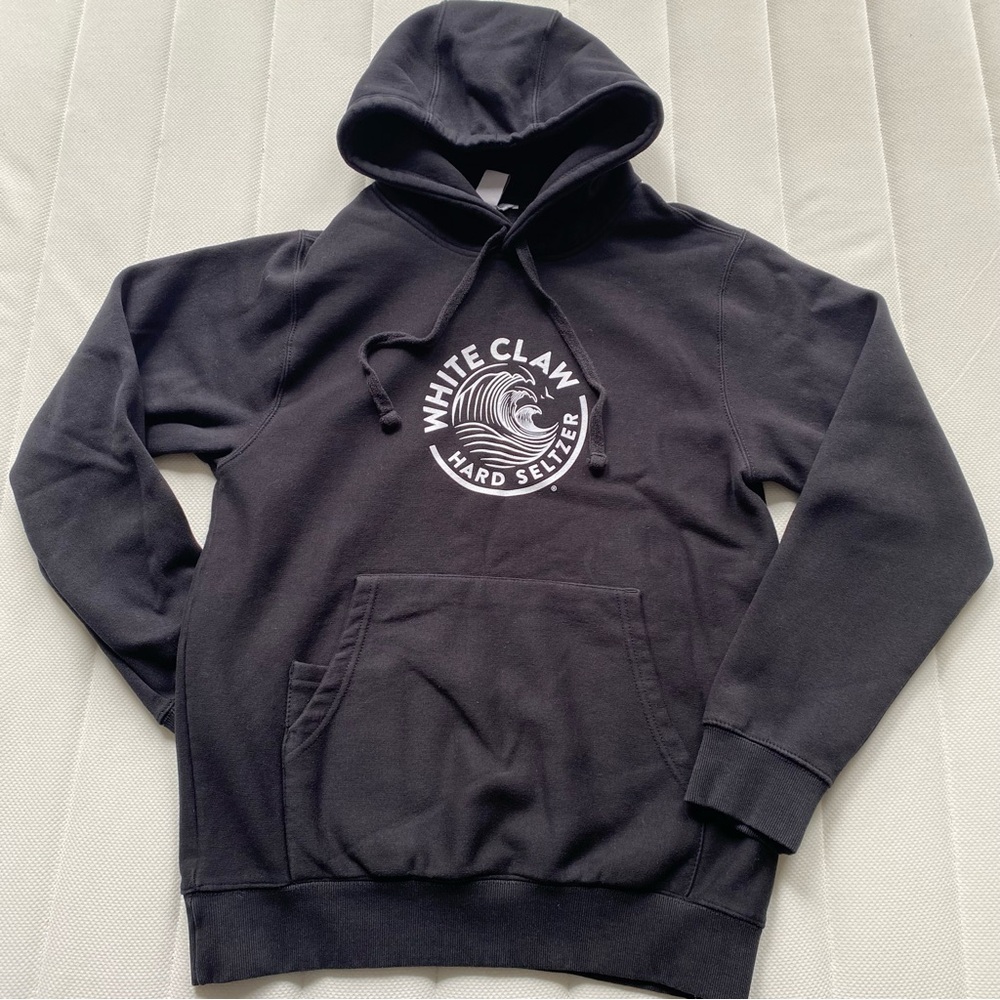 White Claw Men's Black Logo Pullover Hoodie